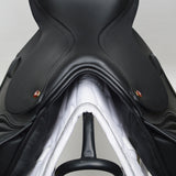 Albion K2 Jump saddle, 16.5", MW (Adjusta Model), Black (SKU426)