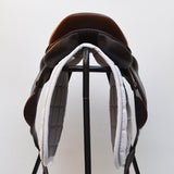 Voltaire Essentials Monoflap Jump saddle, 17.5" Ex-Demo Brown, Adjustable (SKU333)