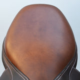 Voltaire Essentials Monoflap Jump saddle, 17.5" Ex-Demo Brown, Adjustable (SKU333)