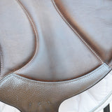 Voltaire Essentials Monoflap Jump saddle, 17.5" Ex-Demo Brown, Adjustable (SKU333)