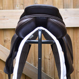Albion Kontact Lite Monoflap Jump Saddle, 17" Medium, Brown (SKU142)