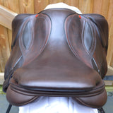 Albion Kontact Lite Monoflap Jump Saddle, 17" Medium, Brown (SKU142)