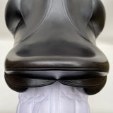 Equipe Emporio Monoflap Dressage Saddle, 16" +2 (wide), Black (SKU311)