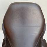 Silhouette monoflap event / jump Insignia saddle, 17" Extra Extra Wide (XXW), Brown (SKU293)