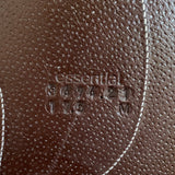 Voltaire Essentials Monoflap Jump saddle, 17.5" Ex-Demo Brown, Adjustable (SKU333)