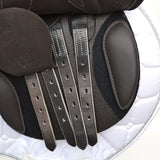 GFS Monarch Regency-X Jump Saddle, Adjustable Gullet, 16.5", Brown (SKU157)
