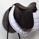 GFS Monarch Regency-X Jump Saddle, Adjustable Gullet, 16.5", Brown (SKU157)