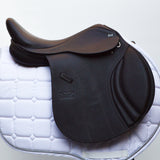 GFS Monarch Regency-X Jump Saddle, Adjustable Gullet, 16.5", Brown (SKU157)