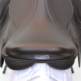 GFS Monarch Regency-X Jump Saddle, Adjustable Gullet, 16.5", Brown (SKU157)