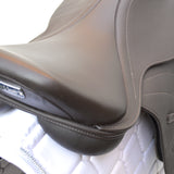 GFS Monarch Regency-X Jump Saddle, Adjustable Gullet, 16.5", Brown (SKU157)