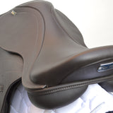 GFS Monarch Regency-X Jump Saddle, Adjustable Gullet, 16.5", Brown (SKU157)