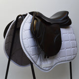 Albion Legend K2 Jump saddle, 16.5" MW, Brown (SKU372)