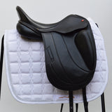 Albion Fabrento Dressage Saddle, 17" Wide (Adjusta Model), Black (SKU146)