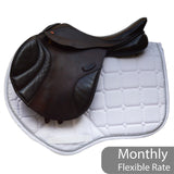 Albion Legend K2 Jump saddle, 16.5" MW, Brown (SKU372)