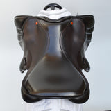 Albion Legend K2 Jump saddle, 16.5" MW, Brown (SKU372)
