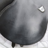 Bates Elevation Jump Saddle - 16.5", Classic Black (Easy Change System) (SKU393)