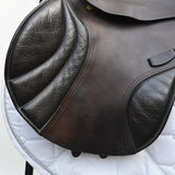 Albion Legend K2 Jump saddle, 16.5" MW, Brown (SKU372)
