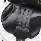 Bates Elevation Jump Saddle - 16.5", Classic Black (Easy Change System) (SKU393)