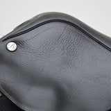 Bates Elevation Jump Saddle - 16.5", Classic Black (Easy Change System) (SKU393)