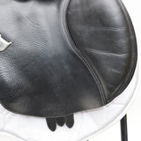 Bates Elevation Jump Saddle - 16.5", Classic Black (Easy Change System) (SKU393)