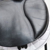 Bates Elevation Jump Saddle - 16.5", Classic Black (Easy Change System) (SKU393)
