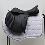 Kent & Masters S-Series Jump Saddle (MJJ) (adjustable), 17.5" Black (SKU350)