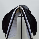 Albion Legend K2 Dressage Saddle, 16.5" MW Adjusta Model, Black (SKU368)