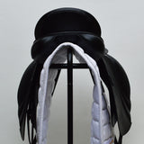 Albion Legend K2 Dressage Saddle, 16.5" MW Adjusta Model, Black (SKU368)