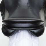 Albion Legend K2 Dressage Saddle, 16.5" MW Adjusta Model, Black (SKU368)