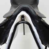 Albion Legend K2 Dressage Saddle, 16.5" MW Adjusta Model, Black (SKU368)