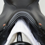 Albion Legend K2 Dressage Saddle, 16.5" MW Adjusta Model, Black (SKU368)