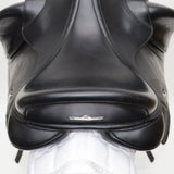 Bates Artiste Dressage Saddle - Size 1 (17-17.5") Black (Easy Change System) (SKU392)