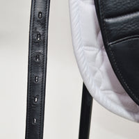 Bates Artiste Dressage Saddle - Size 1 (17-17.5") Black (Easy Change System) (SKU392)