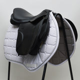 Kent & Masters S-Series Jump Saddle (MJJ) (adjustable), 17.5" Black (SKU350)