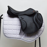 Kent & Masters S-Series Jump Saddle (MJJ) (adjustable), 17.5" Black (SKU350)