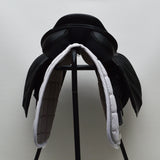 Kent & Masters S-Series Jump Saddle (MJJ) (adjustable), 17.5" Black (SKU350)
