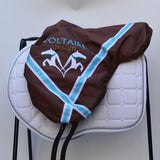 Voltaire Essentials Monoflap Jump saddle, 17.5" Ex-Demo Brown, Adjustable (SKU334)