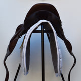 Voltaire Essentials Monoflap Jump saddle, 17.5" Ex-Demo Brown, Adjustable (SKU334)