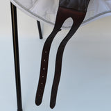 Voltaire Essentials Monoflap Jump saddle, 17.5" Ex-Demo Brown, Adjustable (SKU334)