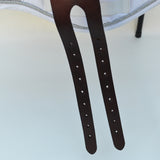 Voltaire Essentials Monoflap Jump saddle, 17.5" Ex-Demo Brown, Adjustable (SKU334)