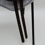 Bates Advanta Monoflap XC / Jump saddle (Adjustable), 17.5", Brown with Black Accents (Easy Change System) (SKU291)