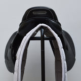 Whitaker Barnsley Pony GP Jump Saddle, 15", Adjustable, Black (SKU385)