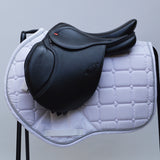 Whitaker Barnsley Pony GP Jump Saddle, 15", Adjustable, Black (SKU385)