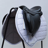 Whitaker Barnsley Pony GP Jump Saddle, 15", Adjustable, Black (SKU385)