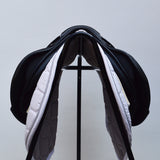 Whitaker Barnsley Pony GP Jump Saddle, 15", Adjustable, Black (SKU385)