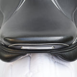 Whitaker Barnsley Pony GP Jump Saddle, 15", Adjustable, Black (SKU385)