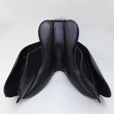 Whitaker Barnsley Pony GP Jump Saddle, 15", Adjustable, Black (SKU385)