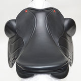 Albion Fabrento Dressage Saddle, 17" Wide (Adjusta Model), Black (SKU362) - NEW (Other)