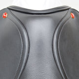 Albion Fabrento Dressage Saddle, 17" Wide (Adjusta Model), Black (SKU362) - NEW (Other)