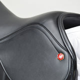 Albion Fabrento Dressage Saddle, 17" Wide (Adjusta Model), Black (SKU362) - NEW (Other)
